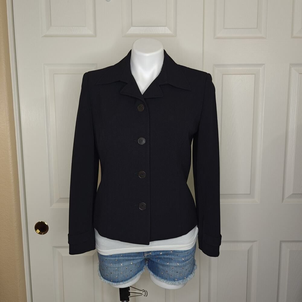 Ann Taylor single breasted 4 button blazer sz 4P